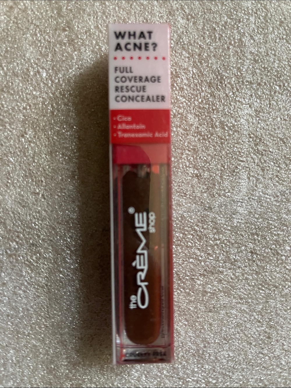 The Crème Shop Full Coverage Concealer – Pink/Red Shade